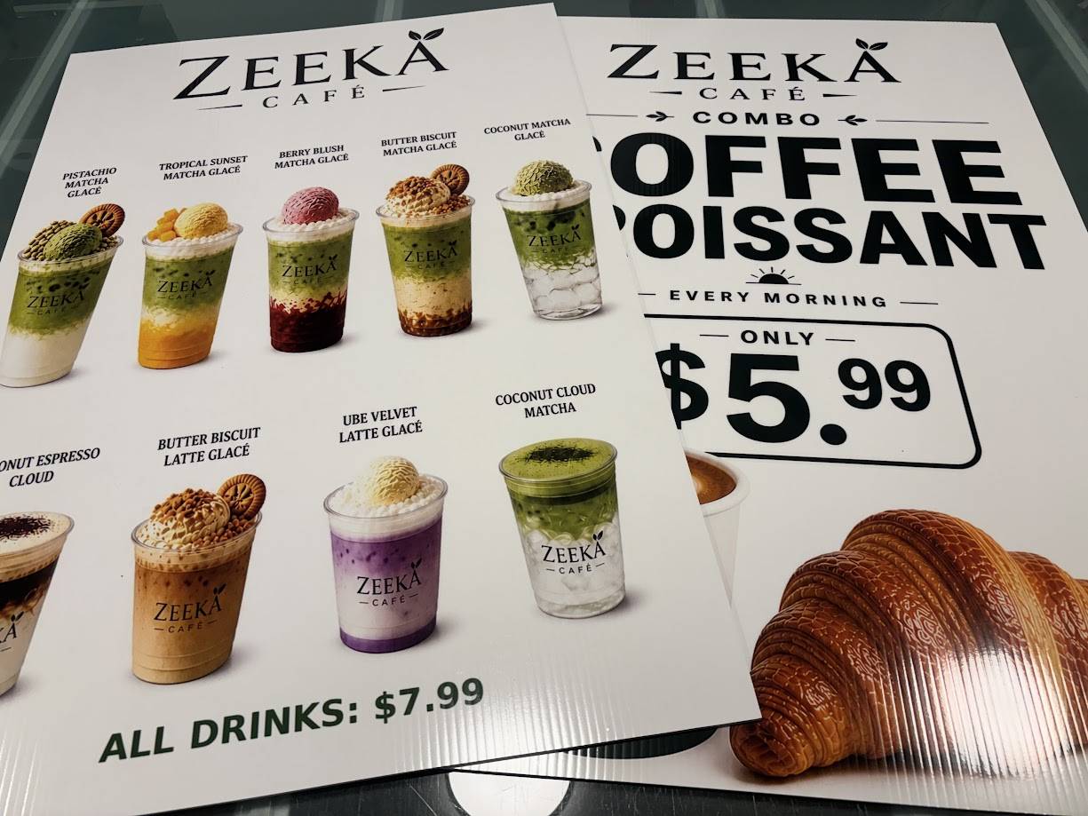 A-frame signs to order at competitive prices