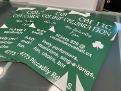 24 x 18 coroplast signs