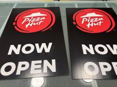 inserts for Custom A-frame signs