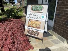 A-frame advertising signs