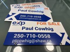 Exp realtor signs Coquitlam