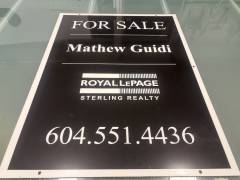 Real Estate Signs