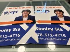 Exp Realty real estate sign Coquitlam