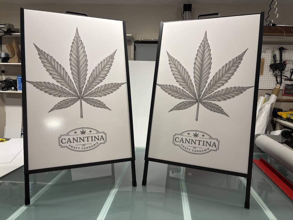 A-Frame Signboard in Coquitlam at competitive prices in any design