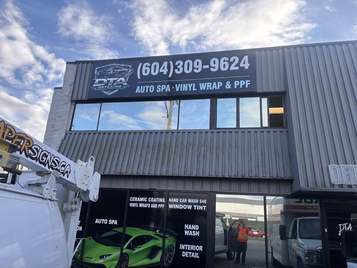 Shop Signs Coquitlam - cheap, made to order from the manufacturer