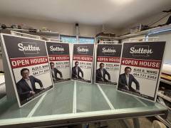 Sutton real estate signs