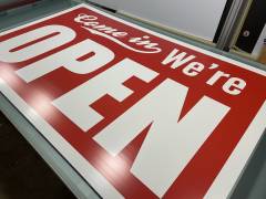 cheap coroplast signs