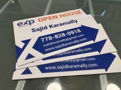 Exp Realty real estate signs Coquitlam