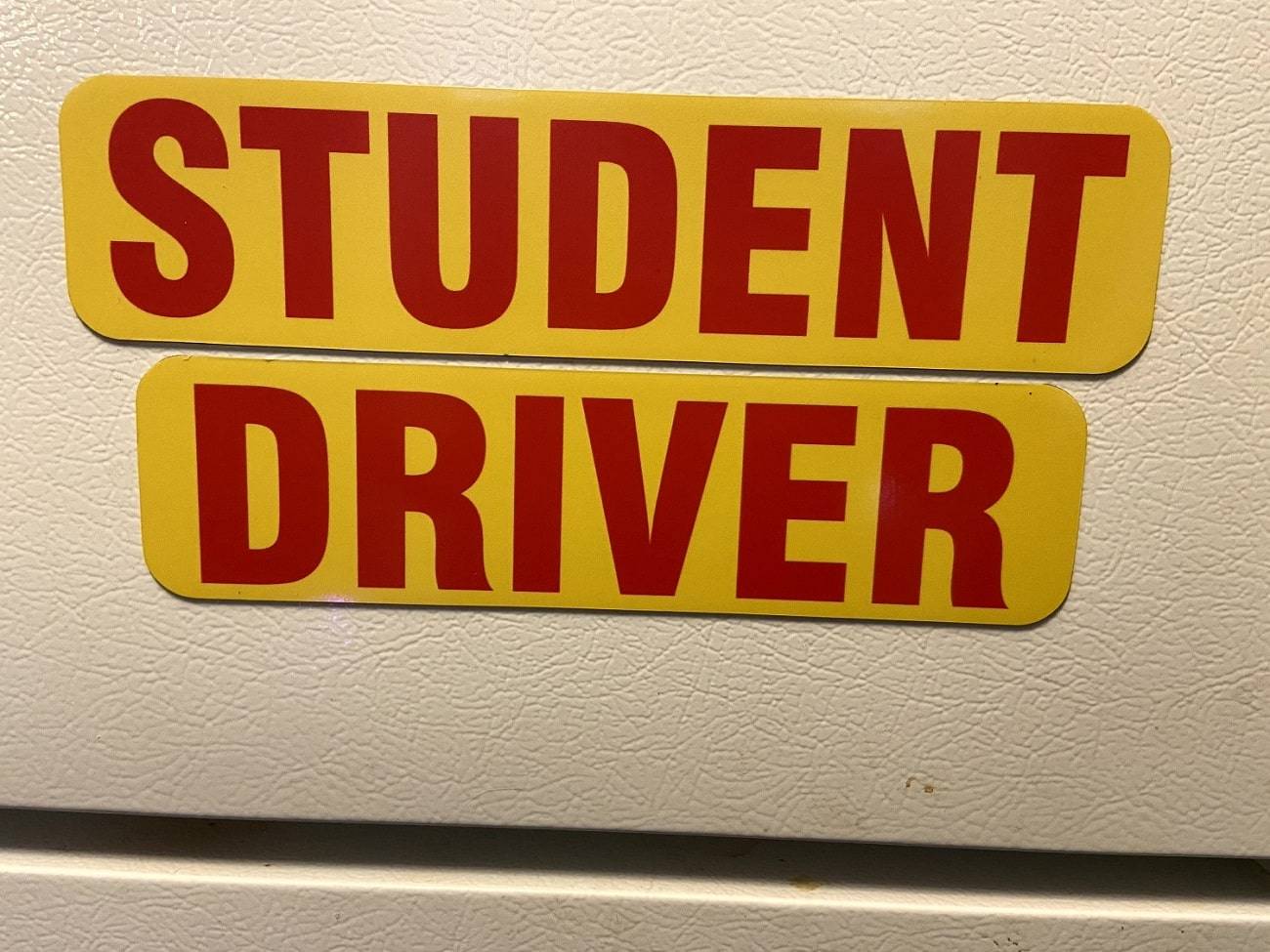 Car magnet signs