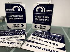 signboards for realtors Vancouver
