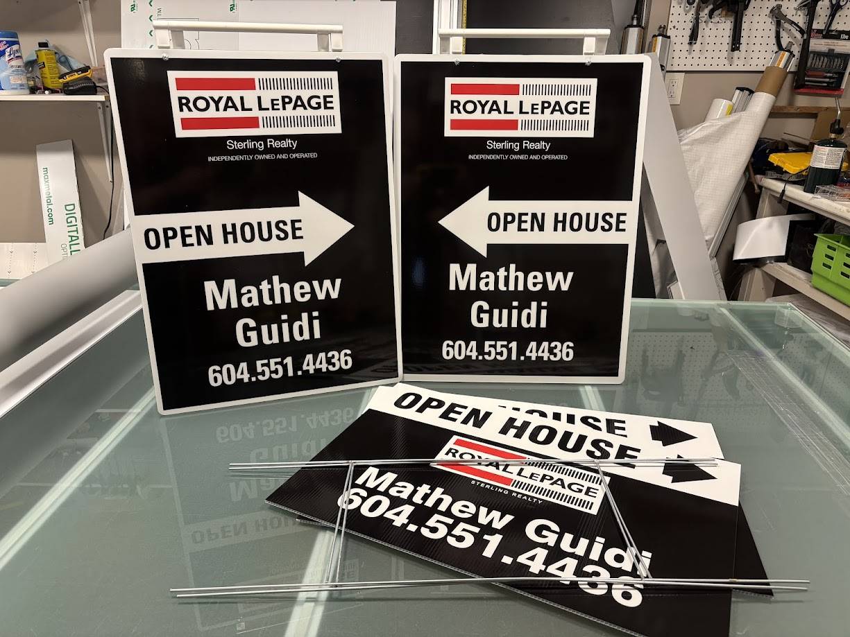 Custom Real Estate Signs from the Manufacturer