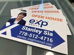 Exp Realty real estate sign Vancouver