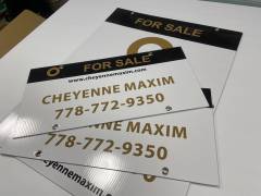 4x8 real estate signs