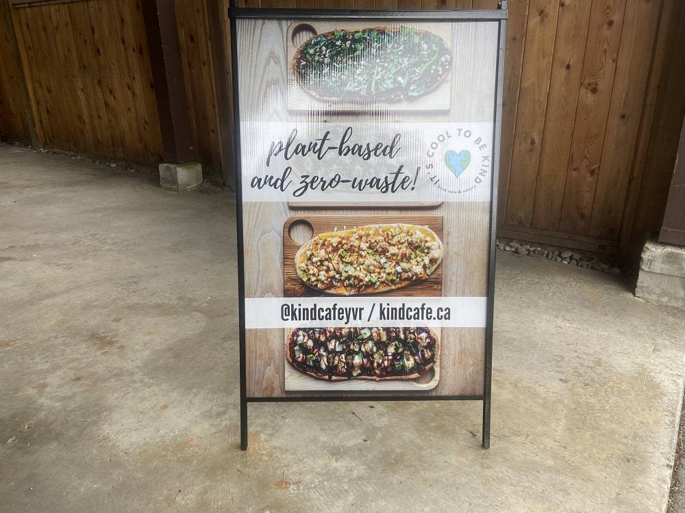 Sandwich board signs