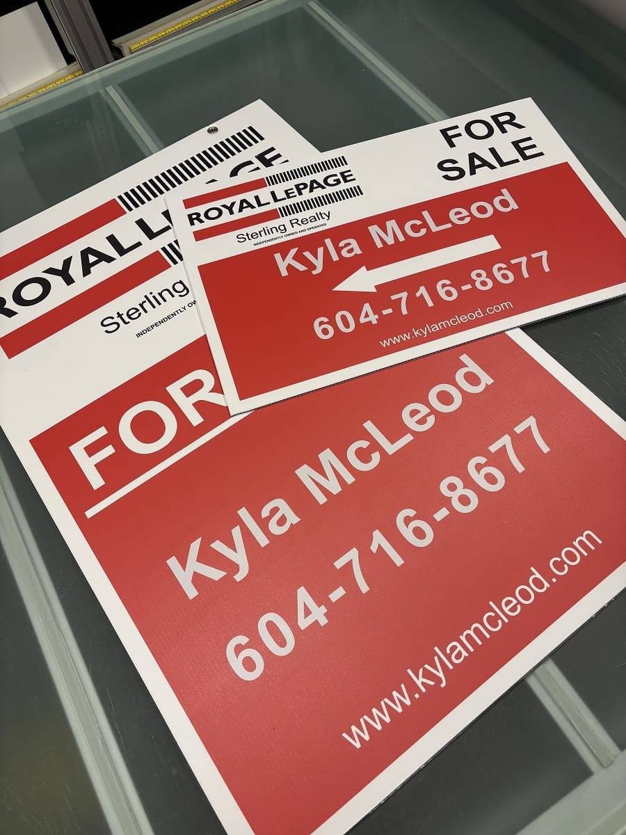 Sutton real estate signs Coquitlam