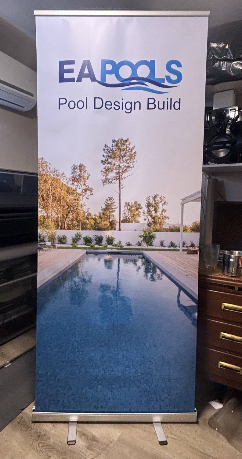 Roll Up Banner Stand Vancouver cheap to order.