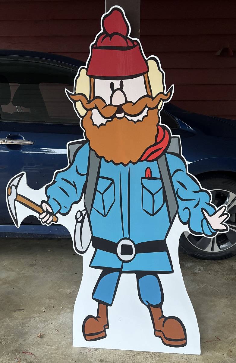 Vibrant Life-Size Cardboard Cutouts 